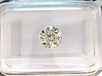 Diamant - 0.92 carat natuurlijke "star of amsterdam" diamant (gecertificeerd) - afbeelding 1 van  3