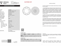 Diamant - 0.92 carat natuurlijke "star of amsterdam" diamant (gecertificeerd) - afbeelding 3 van  5