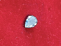 Diamant - 0.93 carat natuurlijke zwarte diamant in peer vorm (gecertificeerd) - afbeelding 3 van  3