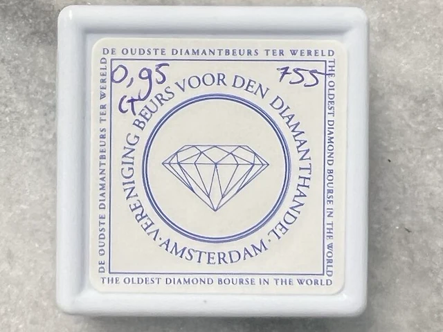 Diamant - 0.95 carat natuurlijke diamant - afbeelding 4 van  6