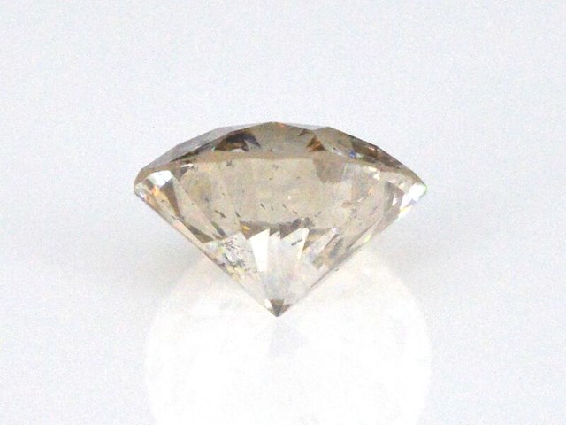 Diamant - 0.97 carat natuurlijke champagne diamant - afbeelding 3 van  3