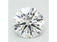 Diamant - 1.00 carat briljant geslepen diamant (gecertificeerd) - afbeelding 1 van  4