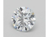 Diamant - 1.00 carat briljant geslepen diamant (gecertificeerd) - afbeelding 1 van  4