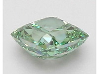Diamant - 1.00 carat kussenvorm geslepen diamant (gecertificeerd) - afbeelding 2 van  4