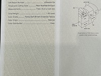 Diamant - 1.00 carat natuurlijk diamant (gecertificeerd) - afbeelding 2 van  4