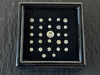 Diamant - 1.00 carat natuurlijke briljant geslepen diamant - afbeelding 1 van  4