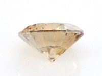 Diamant - 1.00 carat natuurlijke cognac gekleurde diamant (gecertificeerd) - afbeelding 2 van  4