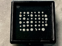 Diamant - 1.00 carat natuurlijke diamant briljant geslepen