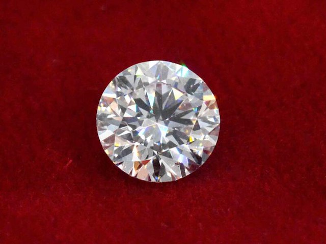 Diamant - 1.00 carat natuurlijke diamant (gecertificeerd) - afbeelding 1 van  3