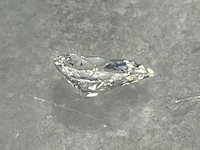 Diamant - 1.00 carat natuurlijke diamant peer geslepen - afbeelding 3 van  6