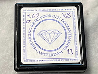 Diamant - 1.00 carat natuurlijke diamant - afbeelding 2 van  3