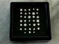Diamant - 1.00 carat natuurlijke geslepen diamant - afbeelding 1 van  2
