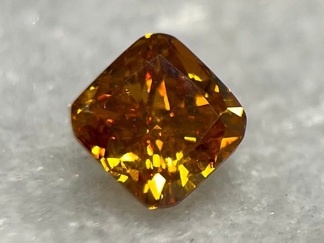 Diamant - 1.00 carat natuurlijke geslepen diamant - afbeelding 1 van  5