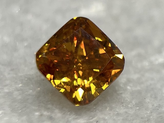 Diamant - 1.00 carat natuurlijke geslepen diamant - afbeelding 1 van  3