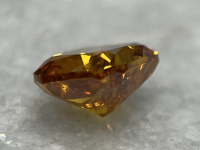 Diamant - 1.00 carat natuurlijke geslepen diamant - afbeelding 2 van  3