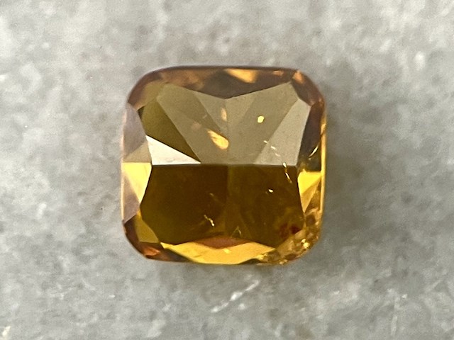 Diamant - 1.00 carat natuurlijke geslepen diamant - afbeelding 3 van  3