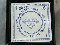 Diamant - 1.00 carat natuurlijke hart geslepen diamant (gia gecertificeerd) - afbeelding 5 van  7