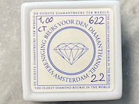 Diamant - 1.00 carat natuurlijke paarse diamant - afbeelding 2 van  2