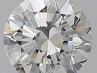 Diamant - 1.00 carat rond geslepen diamant (gecertificeerd)