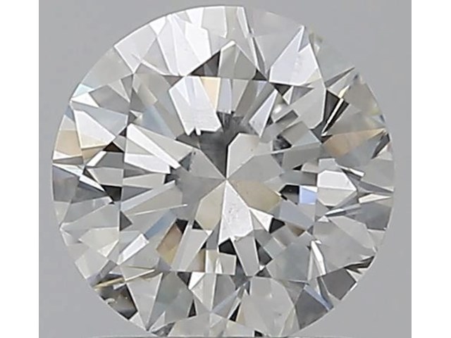 Diamant - 1.00 carat rond geslepen diamant (gecertificeerd) - afbeelding 1 van  5