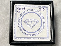 Diamant - 10.03 carat natuurlijke diamant - afbeelding 2 van  4