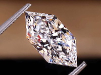 Diamant - 1.00ct dutch marquise cut ( igi gecertificeerd ) - afbeelding 2 van  4