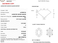Diamant - 1.00ct dutch marquise cut ( igi gecertificeerd ) - afbeelding 4 van  4