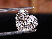 Diamant - 1.00ct heart brilliant cut (igi gecertificeerd)