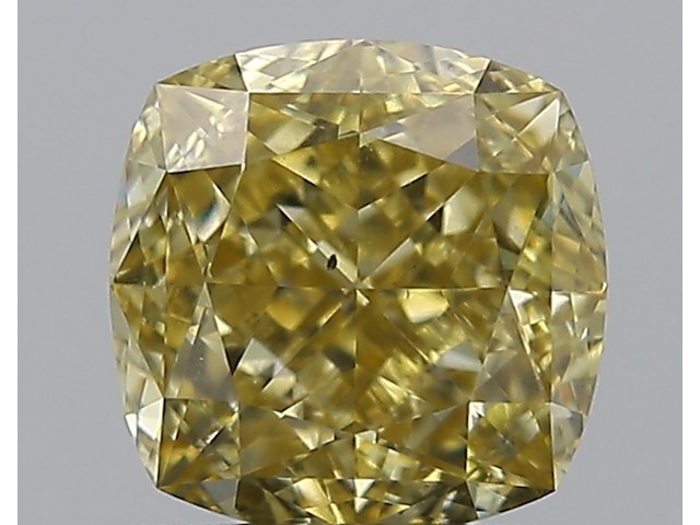 Diamant - 1.01 carat cushion geslepen diamant (gecertificeerd) - afbeelding 1 van  5