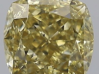 Diamant - 1.01 carat cushion geslepen diamant (gecertificeerd)