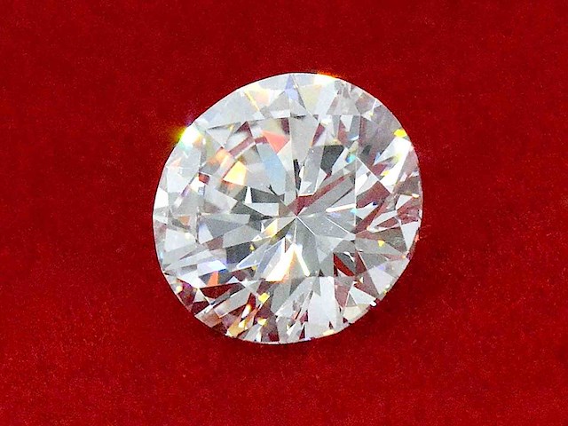 Diamant - 1.01 carat echte diamant (gecertificeerd) - afbeelding 1 van  2