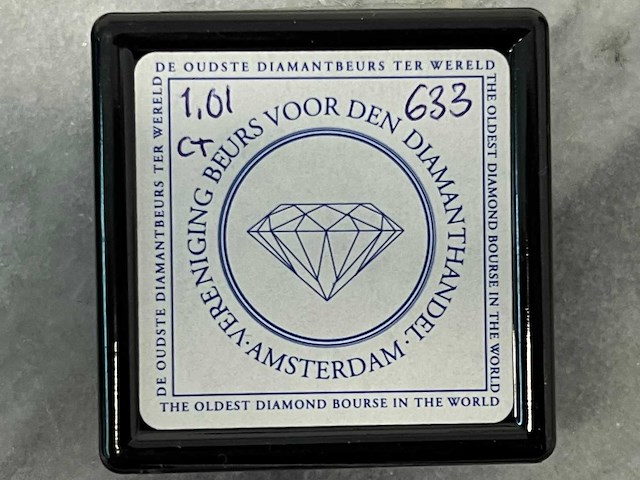 Diamant - 1.01 carat echte diamant - afbeelding 2 van  3