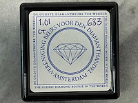 Diamant - 1.01 carat echte diamant - afbeelding 2 van  3