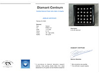 Diamant - 1.01 carat echte diamant - afbeelding 3 van  3