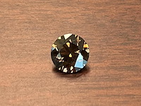 Diamant - 1.01 carat echte fancy gekleurde diamant (gia gecertificeerd)