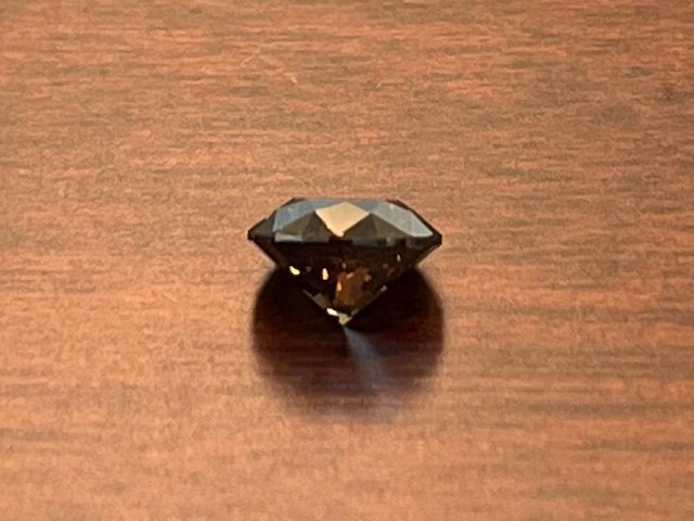 Diamant - 1.01 carat echte fancy gekleurde diamant (gia gecertificeerd) - afbeelding 2 van  5