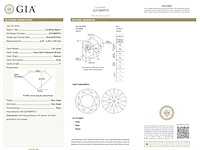 Diamant - 1.01 carat echte fancy gekleurde diamant (gia gecertificeerd) - afbeelding 3 van  5