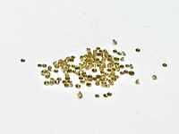 Diamant - 1.01 carat geel briljant geslepen diamant - afbeelding 1 van  4