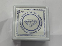 Diamant - 1.01 carat geel briljant geslepen diamant - afbeelding 2 van  4