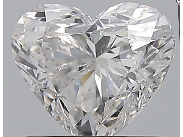 Diamant - 1.01 carat hart geslepen diamant met een hrd certificaat (gecertificeerd) - afbeelding 1 van  5