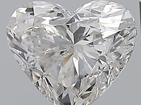 Diamant - 1.01 carat hart geslepen diamant met een hrd certificaat (gecertificeerd) - afbeelding 1 van  5