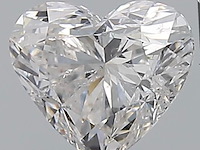 Diamant - 1.01 carat hart geslepen diamant met een hrd certificaat (gecertificeerd)