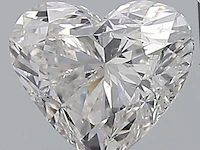Diamant - 1.01 carat hart geslepen diamant met een hrd certificaat (gecertificeerd)
