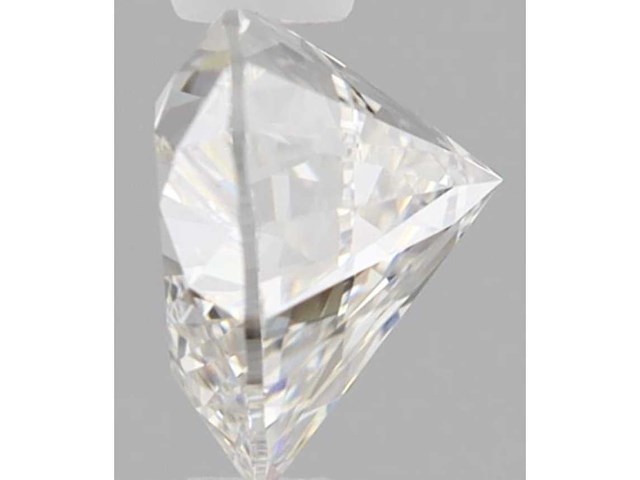 Diamant - 1.01 carat hart vorm geslepen diamant (gecertificeerd) - afbeelding 2 van  4