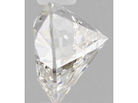 Diamant - 1.01 carat hart vorm geslepen diamant (gecertificeerd) - afbeelding 2 van  4