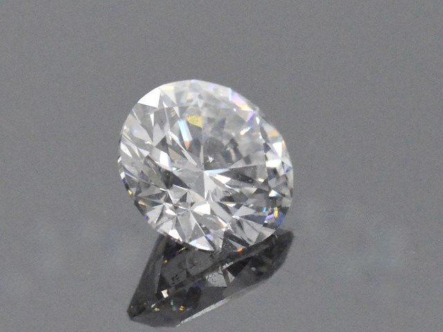 Diamant - 1.01 carat natuurlijke briljant geslepen diamant (hrd gecerticifeerd) - afbeelding 1 van  5