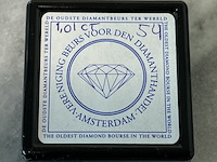 Diamant - 1.01 carat natuurlijke briljant geslepen diamant - afbeelding 2 van  4