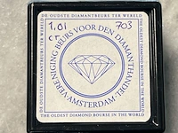 Diamant - 1.01 carat natuurlijke diamant briljant geslepen - afbeelding 2 van  4