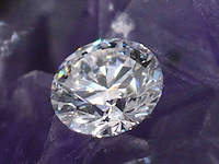Diamant - 1.01 carat natuurlijke starcut briljant geslepen diamant (gecertificeerd) - afbeelding 1 van  4