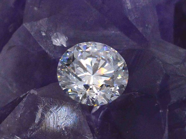Diamant - 1.01 carat natuurlijke starcut briljant geslepen diamant (gecertificeerd) - afbeelding 2 van  4